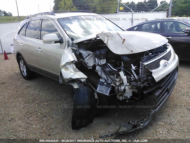 KM8NU73C38U037665 - 2008 HYUNDAI VERACRUZ GLS/SE/LIMITED GOLD photo 1