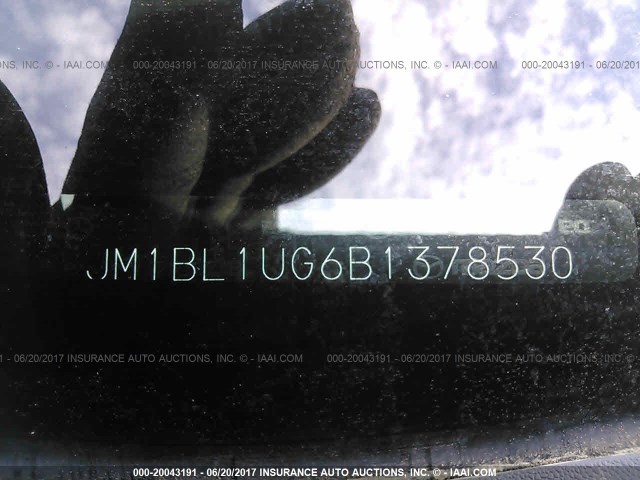 JM1BL1UG6B1378530 - 2011 MAZDA 3 I BLACK photo 9