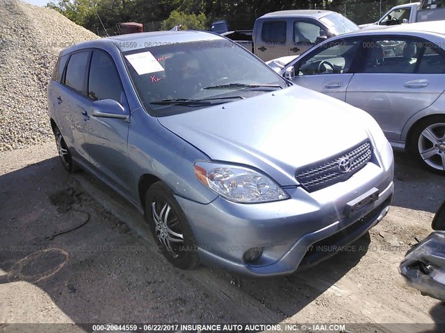 2T1KR30E48C700021 - 2008 TOYOTA COROLLA MATRIX XR Light Blue photo 1