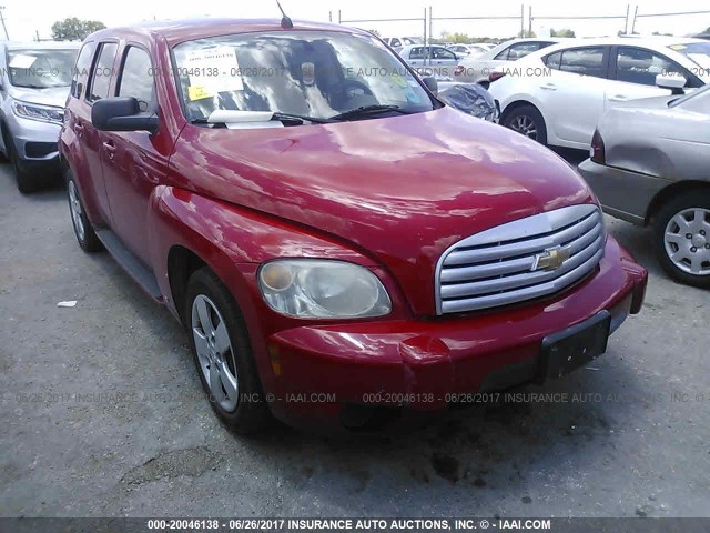 3GNCA33B09S505879 - 2009 CHEVROLET HHR LS RED photo 1