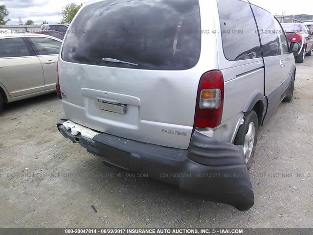 1GMDX03E53D201616 - 2003 PONTIAC MONTANA SILVER photo 6