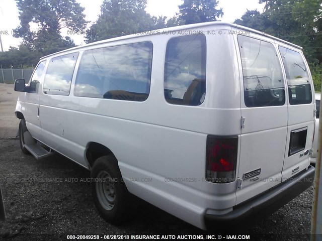 1FTSS3EL9EDA92183 - 2014 FORD ECONOLINE E350 SUPER DUTY VAN WHITE photo 3