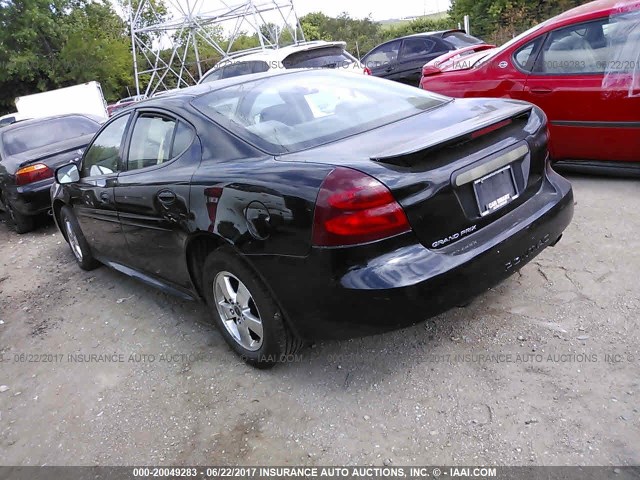 2G2WP522351306479 - 2005 PONTIAC GRAND PRIX BLACK photo 3
