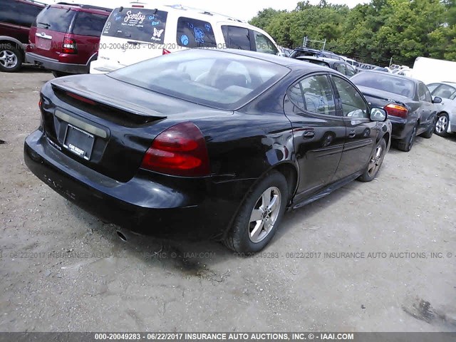 2G2WP522351306479 - 2005 PONTIAC GRAND PRIX BLACK photo 4