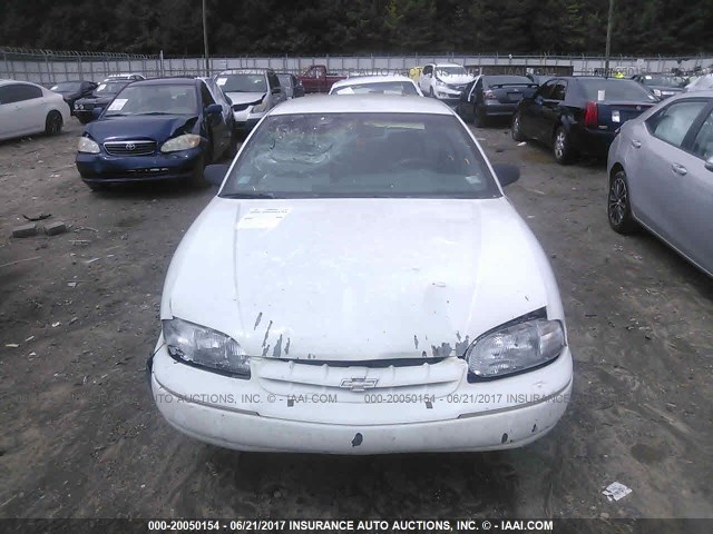 2G1WL52K9W9219334 - 1998 CHEVROLET LUMINA LS WHITE photo 6