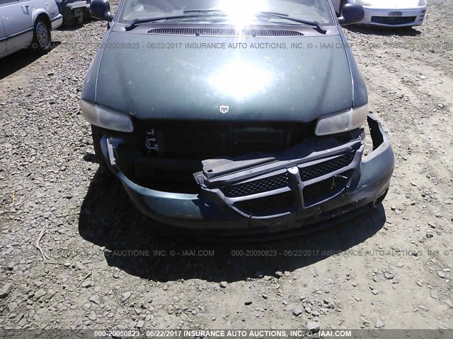 2B4GP44G1XR285734 - 1999 DODGE GRAND CARAVAN SE/SPORT GREEN photo 6