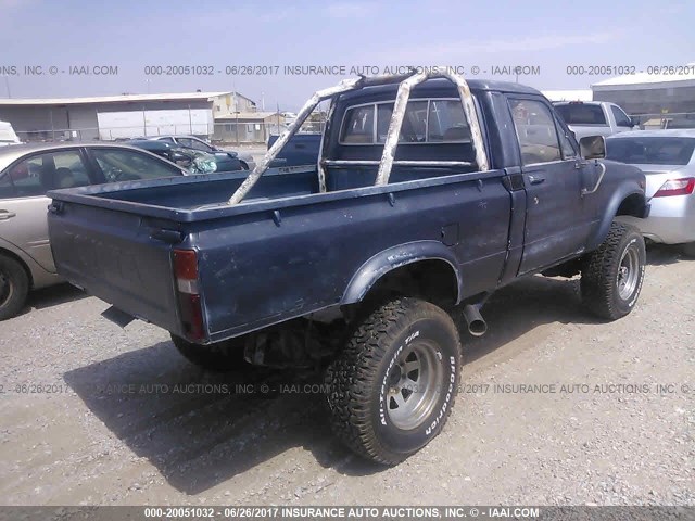 RN37023095 - 1980 TOYOTA 44P PK TRUCK  BLUE photo 4