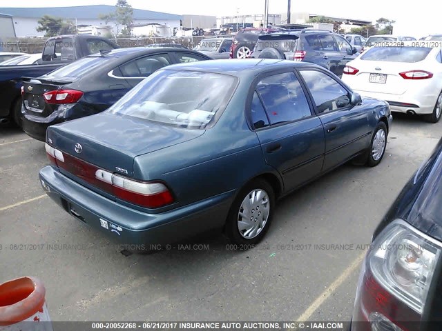 JT2BB02E0T0110409 - 1996 TOYOTA COROLLA DX BLUE photo 4