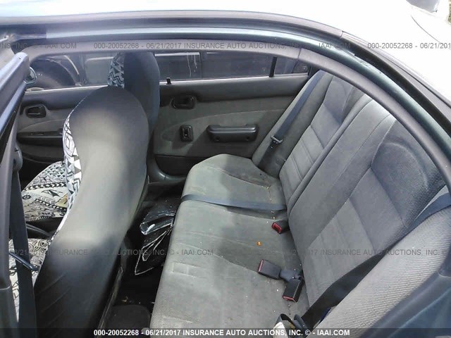 JT2BB02E0T0110409 - 1996 TOYOTA COROLLA DX BLUE photo 8