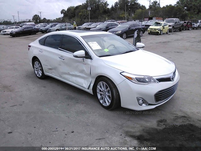 4T1BK1EB8DU052716 - 2013 TOYOTA AVALON PREMIUM/TOURING/LIMITED WHITE photo 1