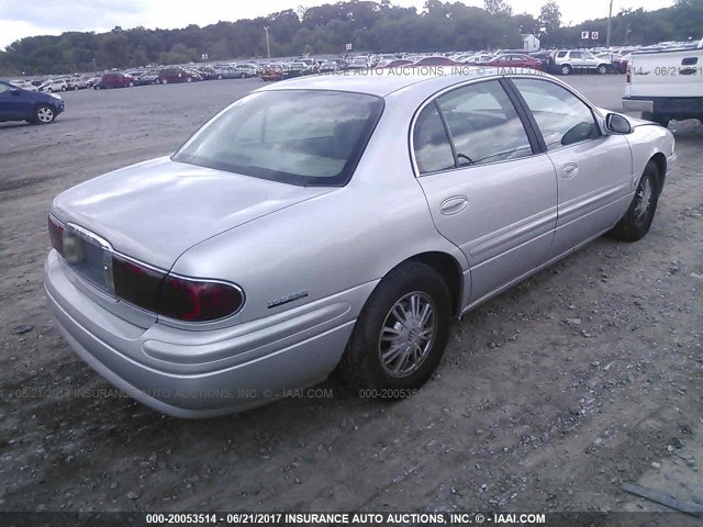 1G4HP54K724116794 - 2002 BUICK LESABRE CUSTOM SILVER photo 4