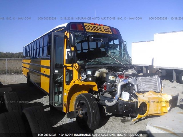 4UZABRDUXGCGT6447 - 2016 FREIGHTLINER CHASSIS B2B YELLOW photo 1