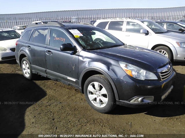 4S4BRBJC5A3329551 - 2010 SUBARU OUTBACK 2.5I LIMITED GRAY photo 1