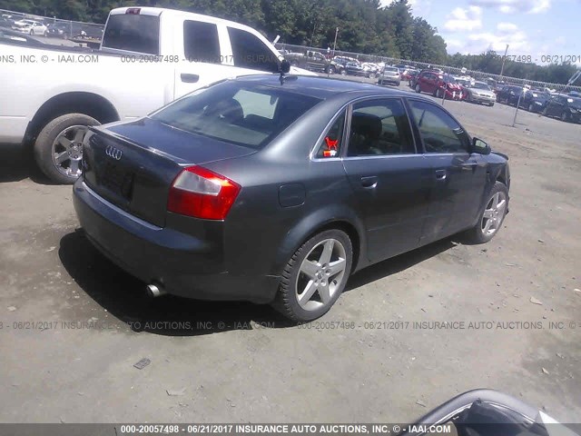 WAULT68E75A113661 - 2005 AUDI A4 3.0 QUATTRO/SPECIAL GRAY photo 4