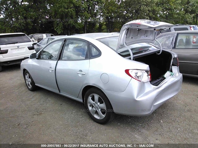 KMHDU46DX8U572426 - 2008 HYUNDAI ELANTRA GLS/SE/LIMITED SILVER photo 3