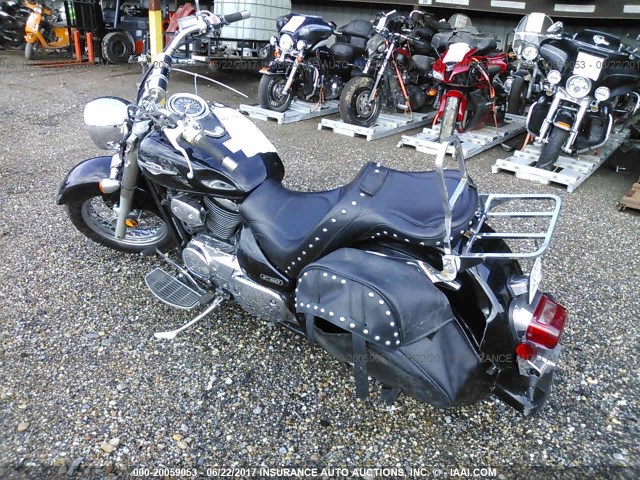 JS1VS55A562100164 - 2006 SUZUKI C50 BLACK photo 3