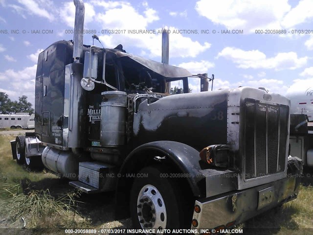 1XP5DB9X87D646362 - 2007 PETERBILT 379 BLACK photo 1