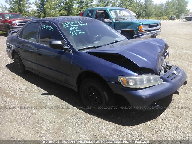 1HGCF86642A167014 - 2002 HONDA ACCORD VALUE BLUE photo 1