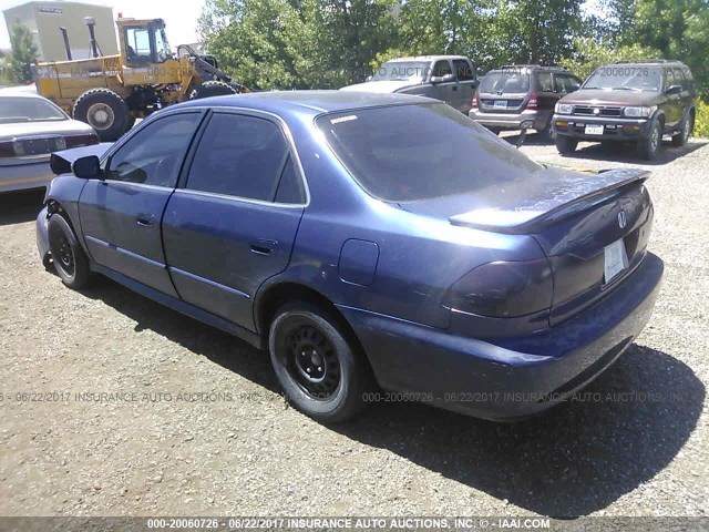 1HGCF86642A167014 - 2002 HONDA ACCORD VALUE BLUE photo 3