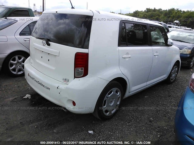 JTLZE4FE7CJ011289 - 2012 TOYOTA SCION XB Weiß Foto 4