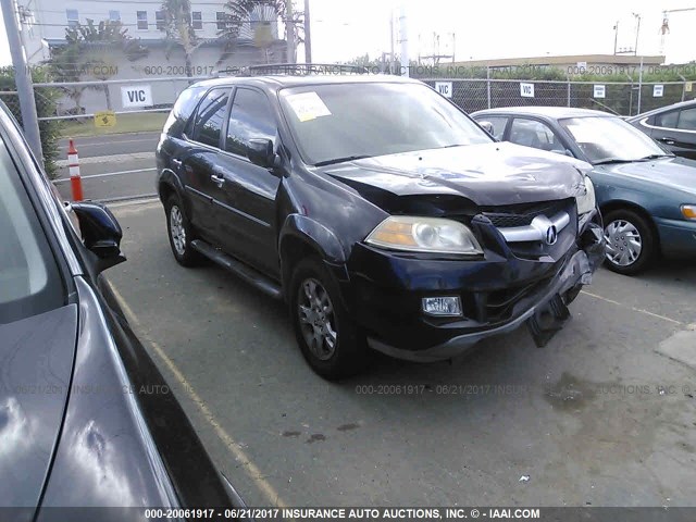 2HNYD18686H544461 - 2006 ACURA MDX TOURING BLACK photo 1