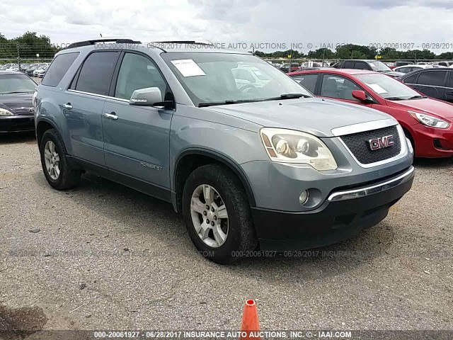 1GKER23798J132703 - 2008 GMC ACADIA SLT-1 Szary zdjęcie 1