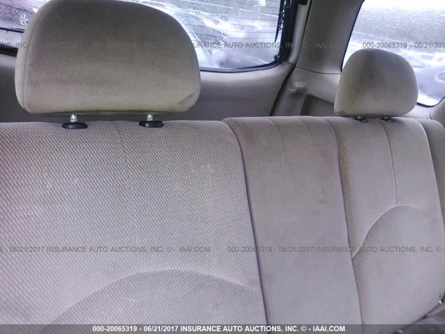 4F2YU09161KM62877 - 2001 MAZDA TRIBUTE LX/ES WHITE photo 8