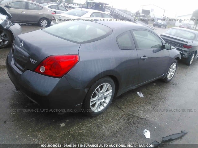 1N4BL24E18C162947 - 2008 NISSAN ALTIMA 3.5SE GRAY photo 4