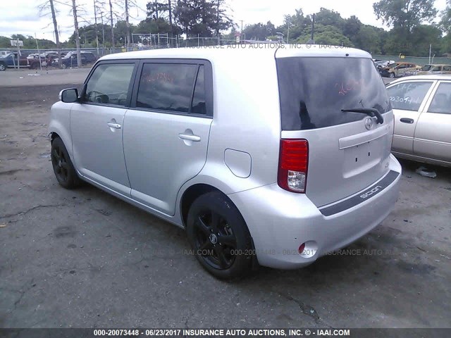 JTLZE4FEXCJ017460 - 2012 TOYOTA SCION XB ვერცხლისფერი ფოტო 3