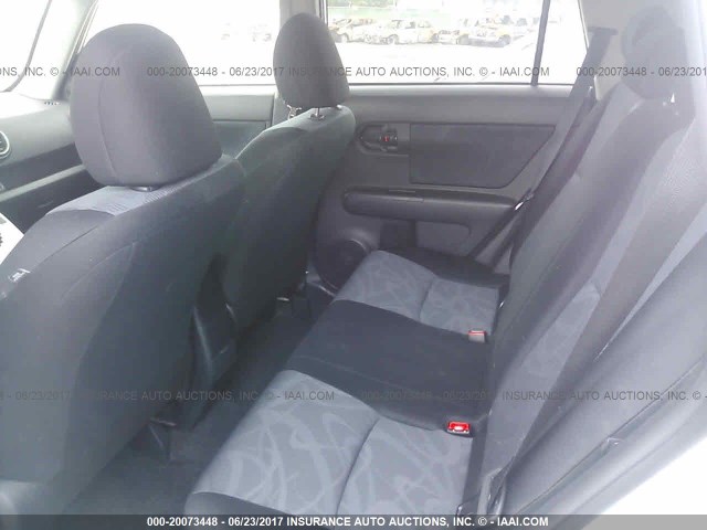 JTLZE4FEXCJ017460 - 2012 TOYOTA SCION XB ვერცხლისფერი ფოტო 8
