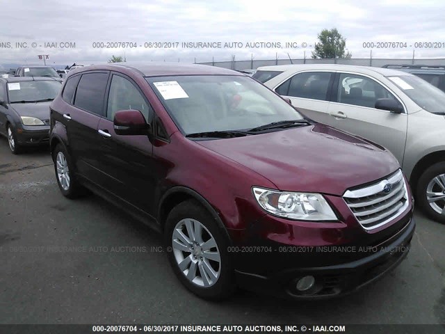 4S4WX97DX94407148 - 2009 SUBARU TRIBECA LIMITED BURGUNDY photo 1