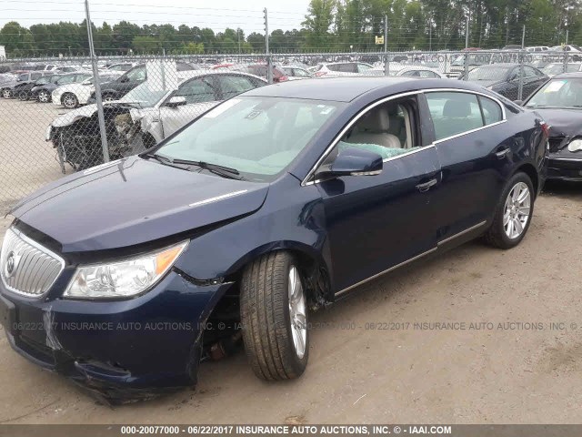 1G4GD5E38CF244348 - 2012 BUICK LACROSSE PREMIUM BLUE photo 2