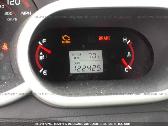 2T1KU40E29C002545 - 2009 TOYOTA COROLLA MATRIX  RED photo 7