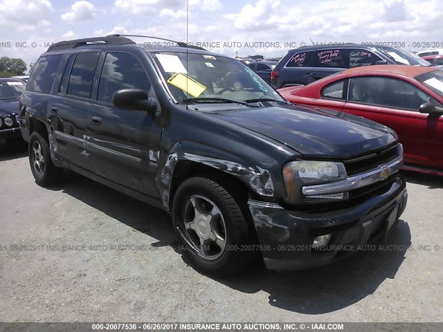 1GNET16S556167607 - 2005 CHEVROLET TRAILBLAZER EXT LS/EXT LT BLACK photo 1