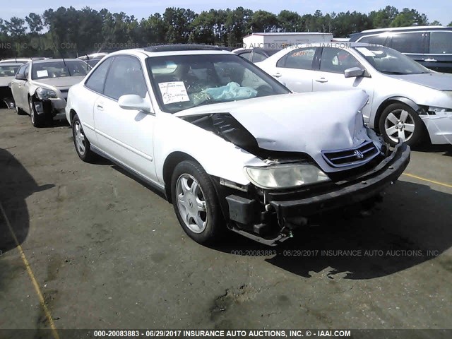 19UYA115XVL016066 - 1997 ACURA 2.2CL WHITE photo 1