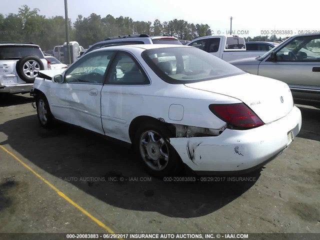 19UYA115XVL016066 - 1997 ACURA 2.2CL WHITE photo 3