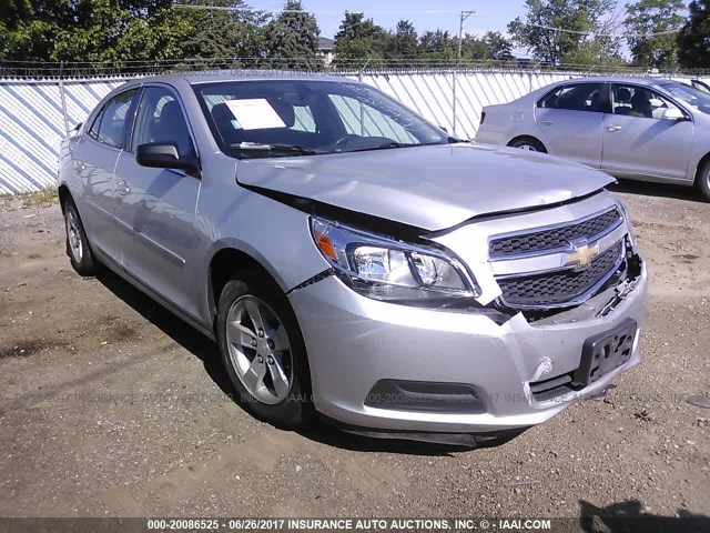 1G11B5SA8DF320292 - 2013 CHEVROLET MALIBU LS 银色 照片 1