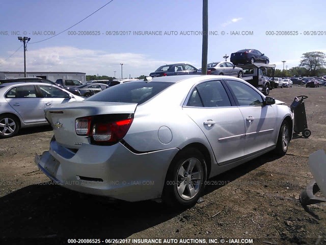 1G11B5SA8DF320292 - 2013 CHEVROLET MALIBU LS 银色 照片 4