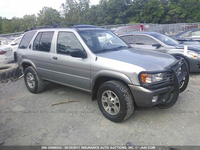 JN8DR09Y71W593777 - 2001 NISSAN PATHFINDER LE/SE/XE SILVER photo 1