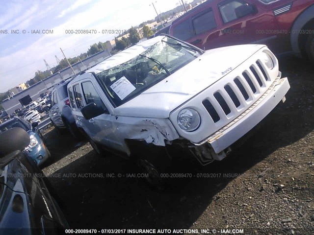 1C4NJPBA7DD139087 - 2013 JEEP PATRIOT SPORT WHITE photo 1