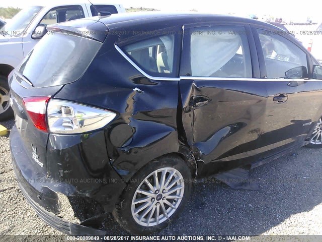 1FADP5BU0DL526763 - 2013 FORD C-MAX SEL BLACK photo 6