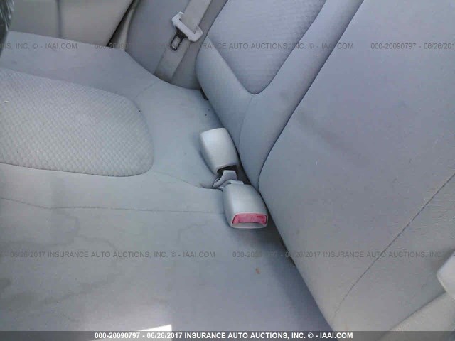 1G1ZS51F86F106129 - 2006 CHEVROLET MALIBU LS GRAY photo 8