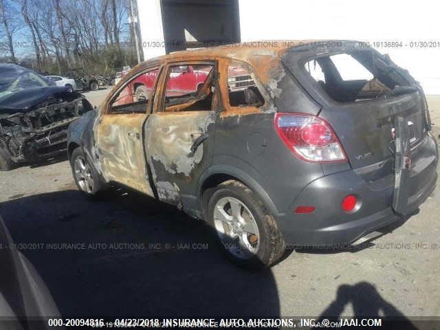 3GSDL93778S537768 - 2008 SATURN VUE REDLINE GRAY photo 3