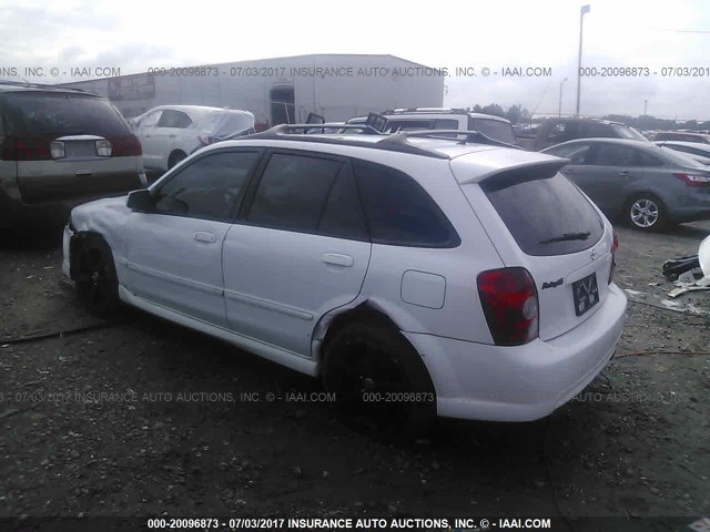 JM1BJ245421488972 - 2002 MAZDA PROTEGE PR5 白色 照片 3