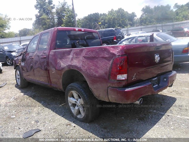 1C6RR6FT9DS527103 - 2013 RAM 1500 ST RED photo 3