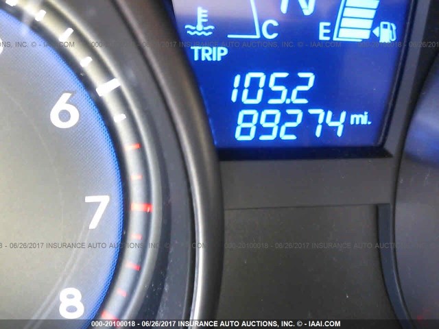 KM8JU3AC4BU177869 - 2011 HYUNDAI TUCSON GLS/LIMITED ნაცრისფერი ფოტო 7