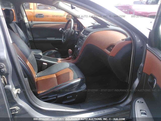 1G1ZK577184271115 - 2008 CHEVROLET MALIBU LTZ GRAY photo 5