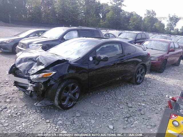 2HGFG4A5XFH706583 - 2015 HONDA CIVIC SI BLACK photo 2