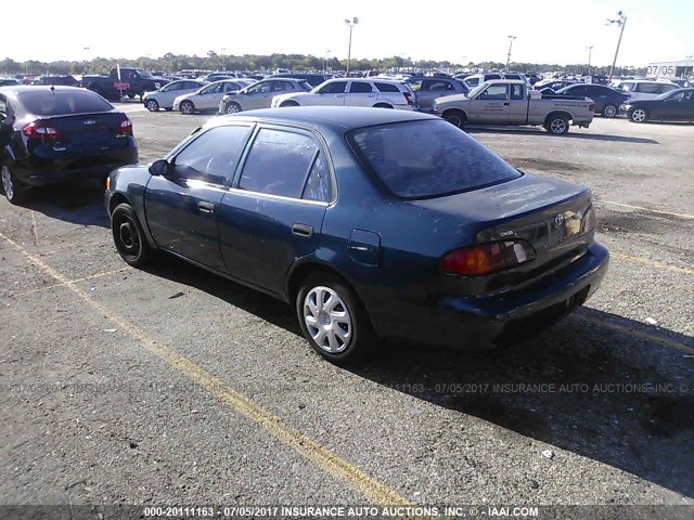 2T1BR12E4WC098381 - 1998 TOYOTA COROLLA VE/CE/LE 绿色 照片 3