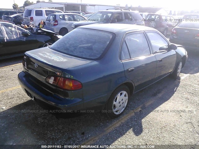 2T1BR12E4WC098381 - 1998 TOYOTA COROLLA VE/CE/LE 绿色 照片 4